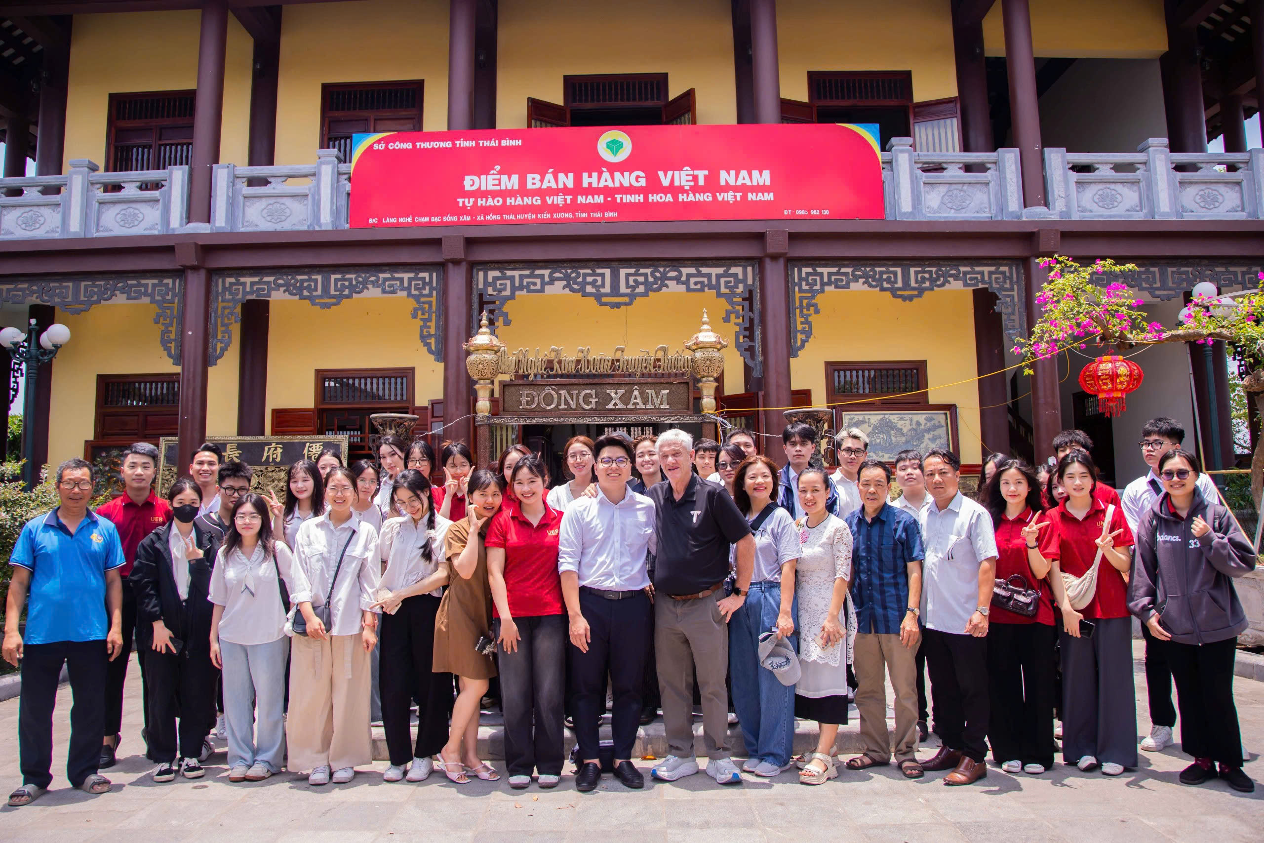 Trải nghiệm thực tế cùng sinh viên UEB-SITE tại tỉnh Thái Bình